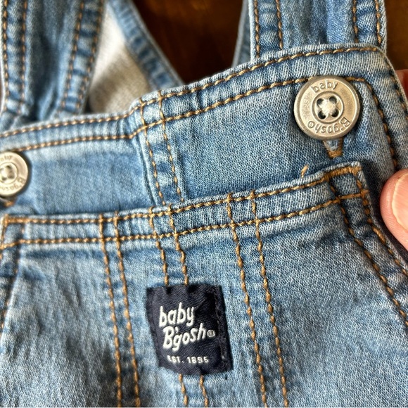 OshKosh Girl Denim Overalls. Size 24 months. - Picture 4 of 13